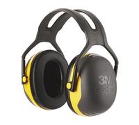 3M Peltor X2AC1 X2 Earmuff; Ear Defender, Hearing Protection against noise levels in the range of 94-105 dB (SNR: 31dB) e.g. power tools, Pack of 1, Black/Yellow, Adult - Standard