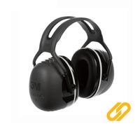 3M Peltor X5 Ear Defenders Hearing Protector Muffs 37 snr Headband