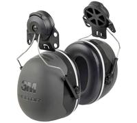 3M Peltor X5P3 35 dB Helmet Mounted Earmuffs - Black