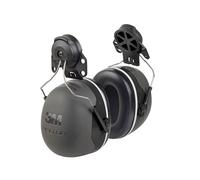 3M Peltor X5P3 35 dB Helmet Mounted Earmuffs - Black