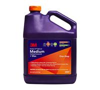 3M Perfect-It 36107 White Gelcoat Medium Cutting Compound/Wax (Gallon/3.6 L), 128. Fluid_Ounces