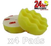 3M Perfect-it III Polishing Pad Yellow 50536 3 75mm Pack of 4 Pads