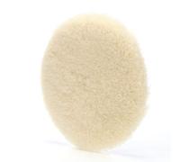 3M Perfect-it ll Wool Compounding Pad 01927, Polyester, 5-1/4" Diameter, White (Pack of 2)