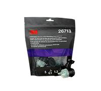 3M Performance Gravity HVLP Atomizing Head Refill Kit, 26713, Size 1.3, Green, for use Performance Spray Gun PPS 2.0 Paint Cups, 5 Pack