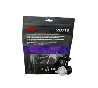 3M Performance Gravity HVLP Atomizing Head Refill Kit, 26718, Size 1.8, Clear, for use Performance Spray Gun PPS 2.0 Paint Cups, 5 Pack