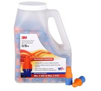 3M Performance Plus Wire Connector, Flexible Steel Spring Connectors, 22-12 AWG, Orange and Blue Color (O/B+), Jug of 500