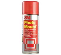 3M PhotoMount Adhesive Spray Can, CFC-Free, Non-Yellowing, 400ml - (043010)