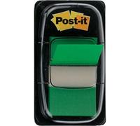 3M Post-It 25mm Index Flags With 12 Dispensers Each With 50 Flags - Green