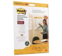 Post-it Super Sticky Table Top Meeting Chart Refill Pad 566 White 58.4 x 50.8 cm – 2-Pack