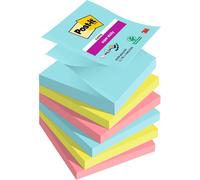 3M Post-it Cosmic Super Sticky Z-Notes, 540 Sheets, Pack of 6 Pads, 76 mm x 76 m