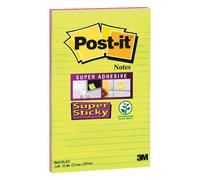 3M Post-it Notes Super Sticky 127 x 203mm Ultra - Pack of 2 (5845-SSEU)