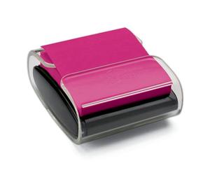 3M Post It Pop Up Notes Dispenser 3-Inch x 3-Inch Black, Acrylic, Multicoloured
