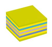Post-it Sticky Notes Cube 76 x 76 mm Assorted 450 Sheets