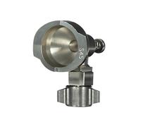 3M PPS 2.0 Spray Gun Adapter #S45, 26140, 1/4 Inch Female R-Angle, 19 Thread BSP, Connects Select Iwata Paint Gun to PPS 2.0 Paint Spray System, 1 Pack, SILVER