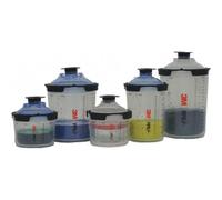 3M PPS 2.0 Spray Gun Cup, Lids and Liners Kit, 26301, Standard, 22 Ounces, 125-Micron Filter, Use for Cars, Furniture, House and More, 1 Paint Cup, 50 Disposable Lids and Liners, 32 Sealing Plugs