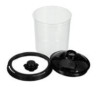 3M PPS Basic Series Lid and Liner Kit, PBS200, Standard, 22 fl oz, 200 Micron Filter, 50 Lids, 50 Liners, 16 Sealing Plugs, 1 Re-useable Collar, Disposable Paint Spray Cup System