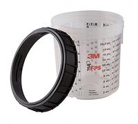 3M PPS Cup & Collar, Mini, 170 ml, 16115