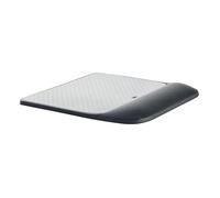 3M Precise Mouse Pad with Gel Wrist Rest, Soothing 3M Gel Technology and Satin Smooth Cover for All Day Comfort, Optical Mouse Performance and Battery Saving Design, Interlace (MW85B)