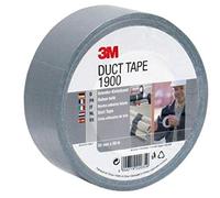 3M 1900 Value Duct Tape Silver-Grey Duct Tape for all Repairing, Labelling and Sealing Jobs, 50 mm x 50 m, 1 x Roll of Duct Tape