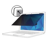 3M Privacy Filter. 14 inch black laptop Privacy Screen for edge-to-edge flat front infinity display. Protect your data from visual hacking.
