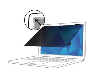 3M Privacy Filter. 14 inch black laptop Privacy Screen for edge-to-edge flat front infinity display. Protect your data from visual hacking.