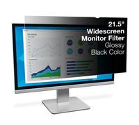 3M Privacy Filter for 21.5 Inch Widescreen Monitor, Reversible Gloss/Matte, Reduces Blue Light, Screen Protection, 16:9 Aspect Ratio (PF215W9B)
