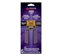 3M Pro Grade Precision Faster Sanding Sanding Sheets 220 grit Fine, 127220TRI-6, 9,31 cm x 22,8 cm, 6/Pack