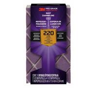 3M Pro Grade Precision Ultra Flexible Block Sanding Sponge, 4.5 x 2.5 x 1-Inch, 220-Grit, X-Fine