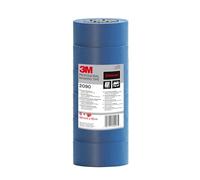3M Professional Masking Tape 2090, Universal Surfaces, Tower Pack of 6 rolls, 48 mm x 50 m - UV stable, Water Resistant, For Indoor & Outdoor Painting and Decorating