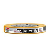 3M Professional Masking Tape 244, Universal Surfaces, Painters Tape, 18 mm x 50 m - High Precision, UV and Water Resistant, For Indoor & Outdoor