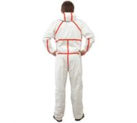 3M 4565 unisex adult Protection protective work and lab coveralls, White, Large