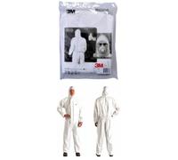 3M Protective Spray Painting Suit White Coverall 4510 Type 5/6 XXX-Large