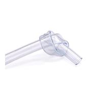 3m PVC Vinyl Tubing Lightweight Grade Clear Plastic Tube, Tubes Flexible Plastic Hose Line Pipe Oil Resistant Multipurpose Vinyl Hose(ID 16mm x 18mm OD)