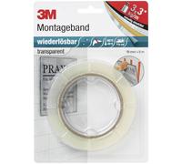 3M PX5011 Double sided Adhesive Tape Transparent 5 m x 19 mm 1 pc