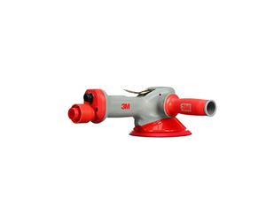 3M Random Orbital Sander - Two Hand 28337, Air-Powered, Non-Vaccum/Central Vacuum, 6 Inch, 3/8" Orbit