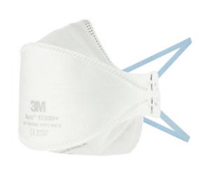 3M Respirator White 9320-3 Pack of 3
