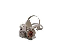 3M Reusable Half Face Mask, Medium, 6200, EN safety certified