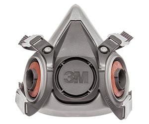 3M Reusable Half-Face Respirator Body 6200, Medium