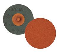 3M Roloc 787C Fibre Disc Diameter 76.2 mm Grain 60 Orange for Stainless Steel