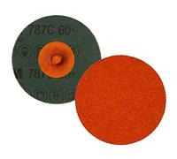 3M Roloc 89694 Fibre Disc TR 787C, 2 in, 60+, 50 per inner, Fibre Backing, Precision SHAPED Ceramic Grain Abrasive Grit, 2" Diameter (Pack of 50)