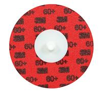3M™ Roloc™ Durable Edge Disc 767F, 60+ YF-Weight, TR, Maroon, 2 in, Die R200P, 50/Carton