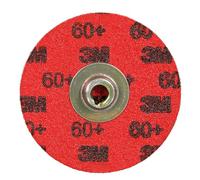 3M™ Roloc™ Durable Edge Disc 767F, 60+ YF-Weight, TSM, Maroon, 2 in, Die RS200PM, 50/Carton