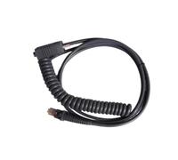 3M RS232 Serial Coiled Cable Compatible With Datalogic D100 | Fits Datalogic GD4130, QD2130, GD4430, QW2120, And QD2100 Barcode Scanners; Brand HON-MARK