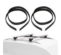 3M Rubber Bar Wingbar Edge For Thule T-slot, Replacement seal Rubber Strip Wingbars Aerobars bar, Car Roof Rack Dust Protection & Wind Noise Reduction