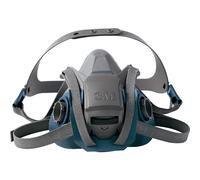 3M Rugged Comfort Quick Latch Half Facepiece Reusable Respirator 6503QL, Gases, Vapors, Dust, Large