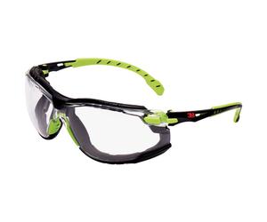 3M S1201SGAFKT Solus Safety Glasses Anti-Fog Coating Black Green