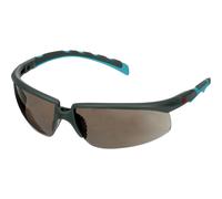 3M S2002SGAF-BGR Safety Glasses Anti-Fog Anti-Scratch Angle Adjustable Turq Grey