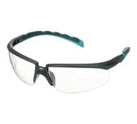 3M Safety Glasses Anti-Fog Anti-Scratch Coating Turquoise Grey S2001SGAF-BGR
