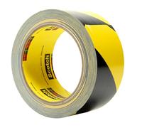 3M Safety Stripe Vinyl Tape 5702, 50 mm x 33 m, Yellow/Black, Floor Marking