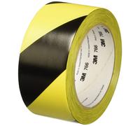 3M Safety Stripe Vinyl Tape 766DC Black/Yellow 2"""" x 36 yards
